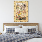 Shiva tötet den Dämon Andhaka, c.1585-90 Leinwanddruck (Insitu (Schlafzimmer))