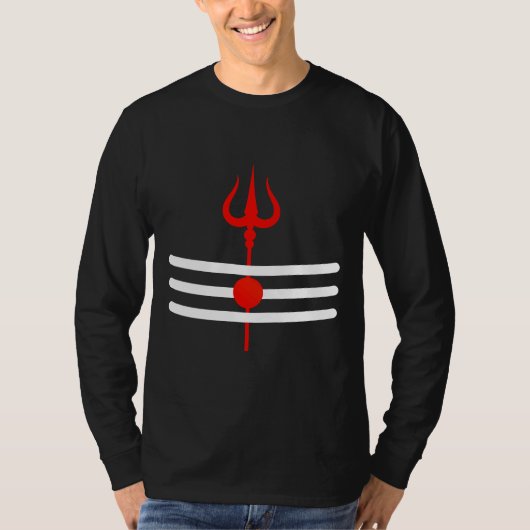Shiva Trishul T-Shirt (Vorderseite)