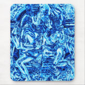 Shiva u. Shakti Umarmung Mousepad (Vorne)