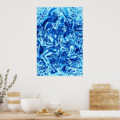 Shiva und Shakti Embrace Poster (Küche)