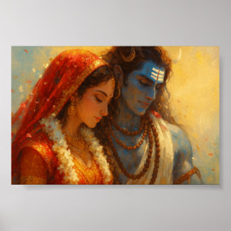 Shiva und Shakti Poster
