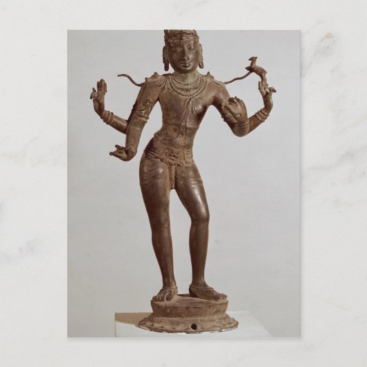Shiva Vinadhara Dakshina-Murti, Dravidian Postkarte (Vorderseite)