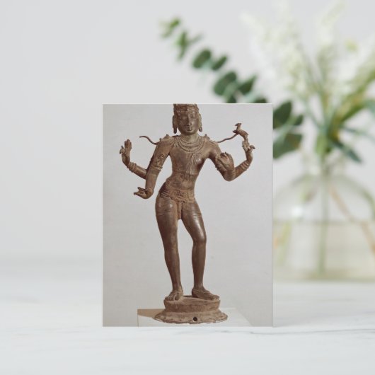 Shiva Vinadhara Dakshina-Murti, Dravidian Postkarte (Stehend Vorderseite)