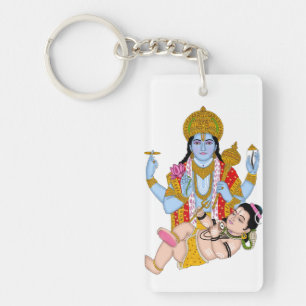 Shiva & Vishnu Schlüsselanhänger – Spirituelles Ko