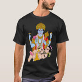 Shiva & Vishnu T-Shirts – Spiritual Wear for Devot (Vorderseite)