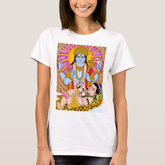 Shiva & Vishnu T-Shirts – Spiritual Wear for Devot (Vorderseite)