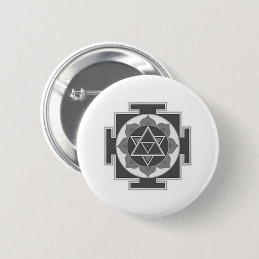SHIVA YANTRA BUTTON (Vorne & Hinten)