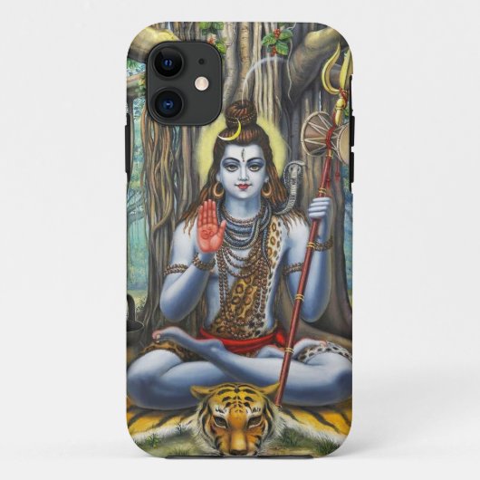 Shiva Yoga Case-Mate iPhone Hülle (Rückseite)