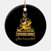 Shivago Komarpaj Buddha Thai Massage Keramikornament (Hinten)