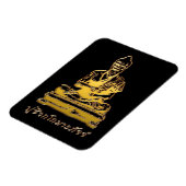 Shivago Komarpaj Buddha Thai Massage Magnet (Linke Seite)
