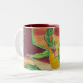 Shivan Drache-Neukonstruktion Zweifarbige Tasse (Vorderseite Links)