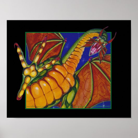 Shivan-Drache Poster (Vorne)