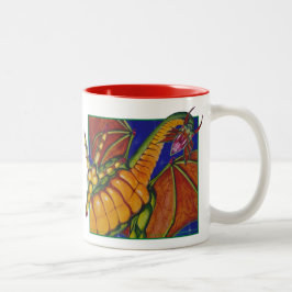Shivan Drache Zweifarbige Tasse