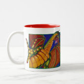 Shivan Drache Zweifarbige Tasse (Links)