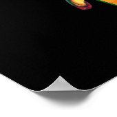 Shivan Dragon druckt schwarz Poster (Ecke)