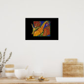 Shivan Dragon druckt schwarz Poster (Küche)