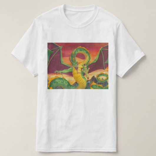 Shivan Dragon Redesign T-Shirt (Design vorne)