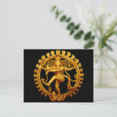 Shiva's Dance Postkarte (Stehend Vorderseite)