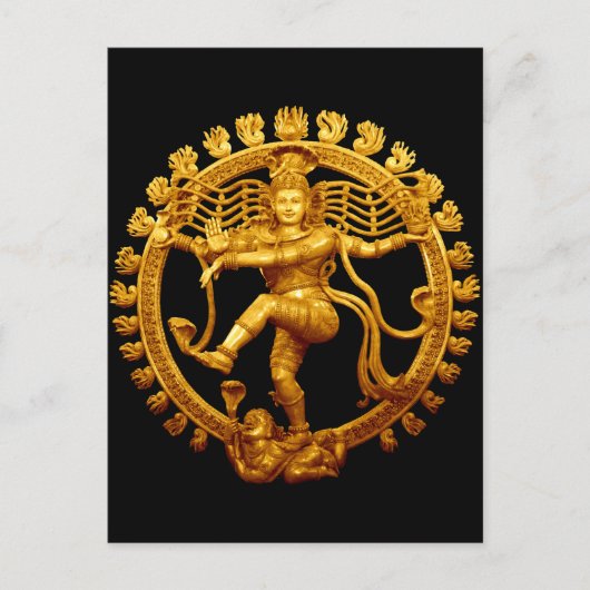 Shiva's Dance Postkarte (Vorderseite)