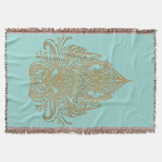 Shiva's Eye - Throw Blanket Decke (Vorderseite)