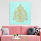 Shiva's Eye - Wrapped Canvas Leinwanddruck (Insitu (Wohnzimmer))