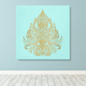 Shiva's Eye - Wrapped Canvas Leinwanddruck (Insitu (Holzboden))