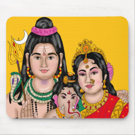 Shivas Familien-Mauspad Mousepad