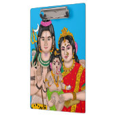 Shivas Familien Schreibwaren Klemmbrett (Links)