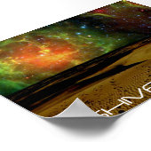 Shivas Ironen Raumfarben Poster (Ecke)