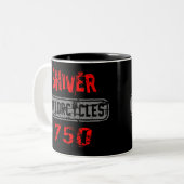 Shiver 750 zweifarbige tasse (Vorderseite Links)