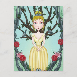 'Shiver and Quiver Little Tree' Postkarte