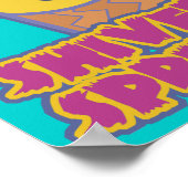 Shiver Me Sprinkles Pirate Cupcake Poster (Ecke)