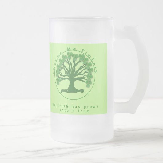 Shiver me Timbers Mattglas Bierglas (Rechts)