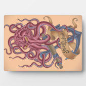 Shiver My Soul | Octopus Tatto Fotoplatte (Vorderseite)