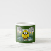 Shivering Rainy Day Pinguin Thunder_Cove Espressotasse (Vorderseite)