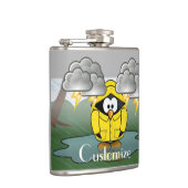 Shivering Rainy Day Pinguin Thunder_Cove Flachmann (Rechts)