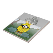 Shivering Rainy Day Pinguin Thunder_Cove Fliese (Seite)