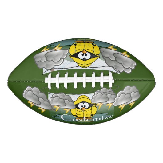 Shivering Rainy Day Pinguin Thunder_Cove Football (Vorderseite)