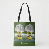 Shivering Rainy Day Pinguin Thunder_Cove Tasche (Vorderseite)