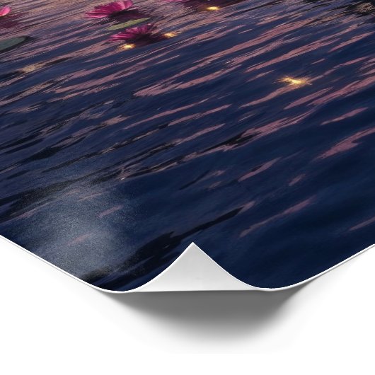 Shivling Lord Shiva Poster (Ecke)