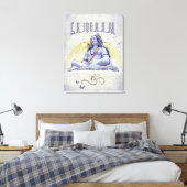 SHIVOHAM - Wrapped Canvas Leinwanddruck (Insitu (Schlafzimmer))
