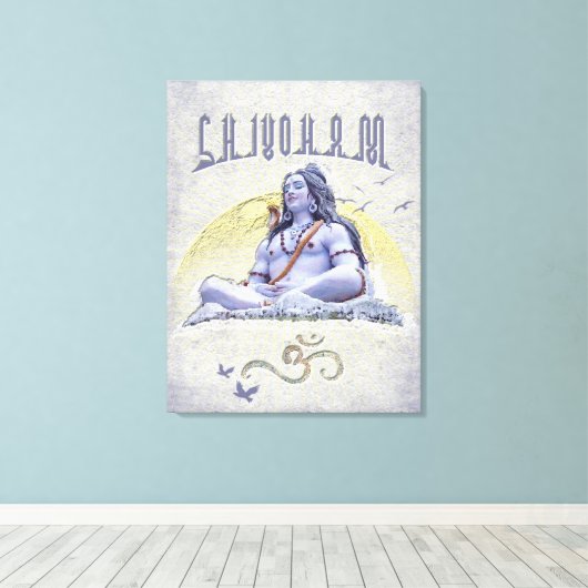 SHIVOHAM - Wrapped Canvas Leinwanddruck (Insitu (Holzboden))