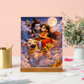 Shivratri Acrylschild (Hochzeit)