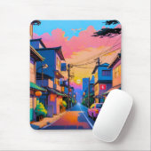 "Shizuka no Michi" (Quiet Street) Mousepad (Mit Mouse)