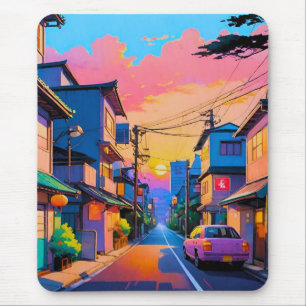 "Shizuka no Michi" (Quiet Street) Mousepad