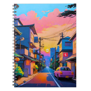 "Shizuka no Michi" (Quiet Street) Notizblock