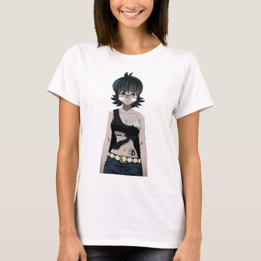 Shizuku Murazaki Jäger x Jäger Anime T-Shirt (Vorderseite)