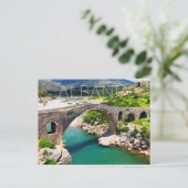 Shkodër, Albanien-Reisepostkarte Postkarte (Stehend Vorderseite)