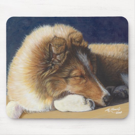 Shltie die Shetlandinseln Mousepad (Vorne)