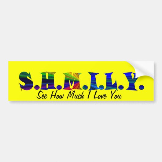 SHMILY Autoaufkleber (Vorne)